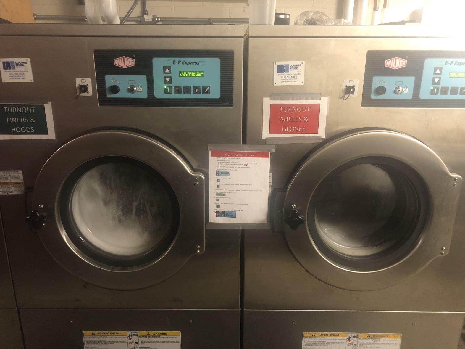 industrial washer and dryer
