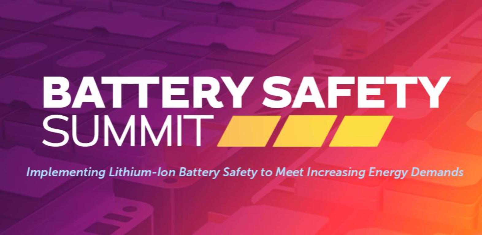 13th Annual Battery Safety Summit