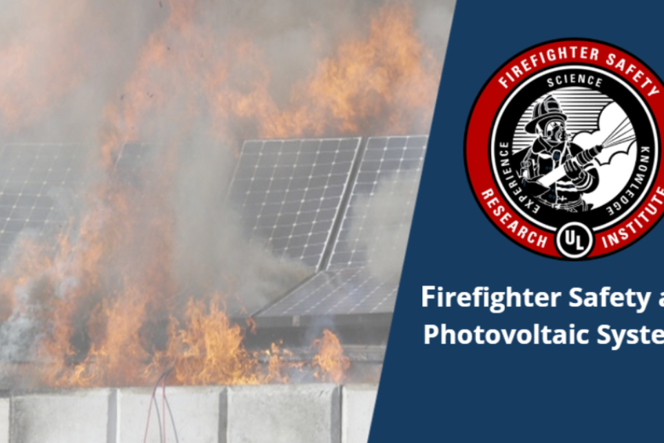 firefighter safety and photovoltaic systems
