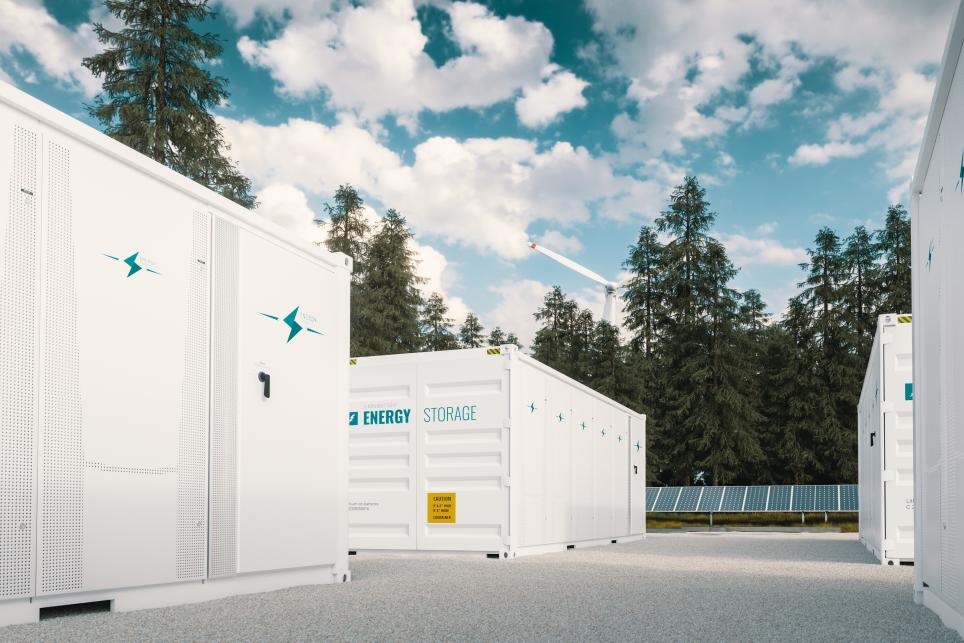 Modern container battery green energy storage system 