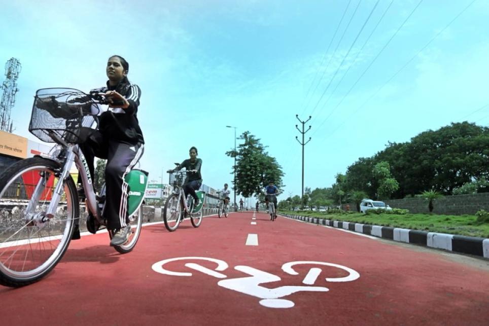 Making Roads Safer for Pedestrians and Cyclists in Bhopal, India