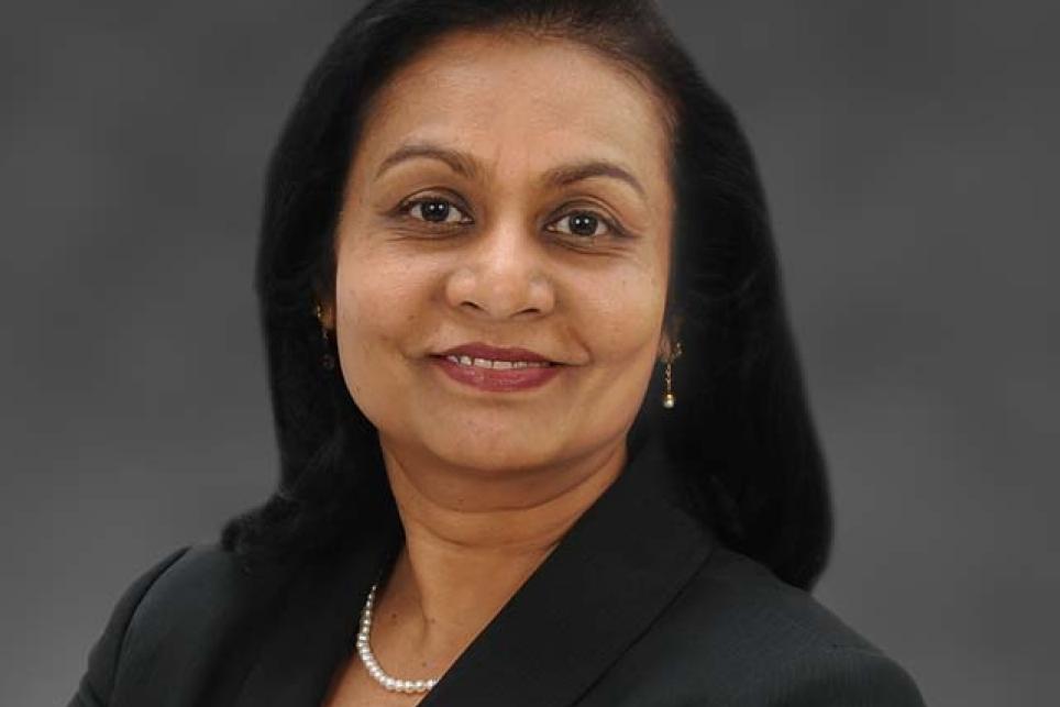 Dr. Judy Jeevarajan, leader of the Electrochemical Safety Research Institute (ESRI)