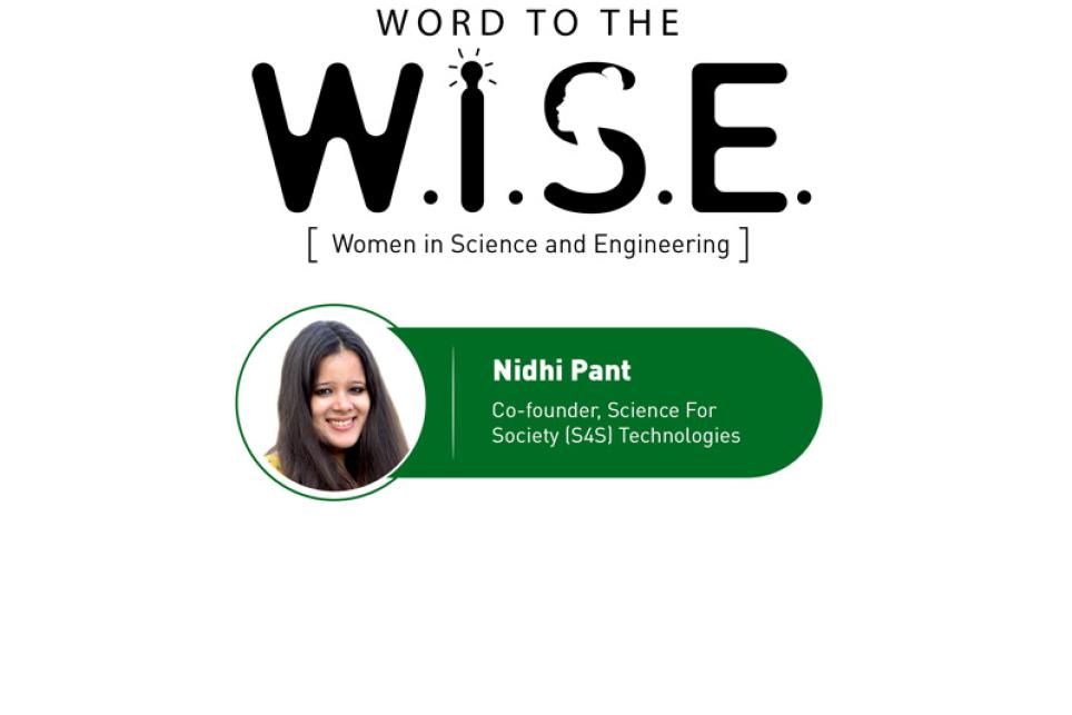 Use Science for Social Good with Nidhi Pant, S4S Technologies