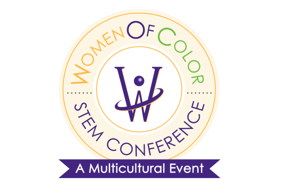 women of color STEM conference logo