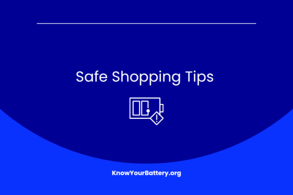 safe shopping tips