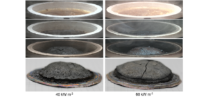 burning behavior polyurethane aerogel