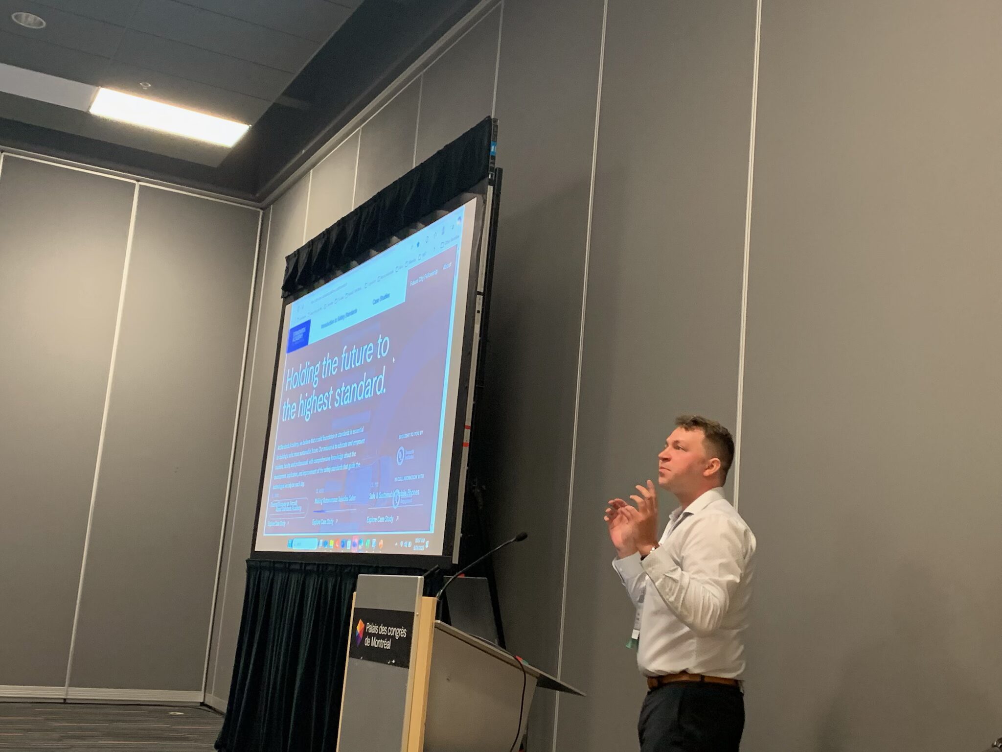 Education Specialist Daniel Sternberg discusses how he’s bringing safety standards education to students, helping them bridge the gap between classroom theory and real-world application.