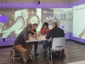 In partnership with UL Research Institutes’ Institute for Research Experiences & Education and Chemical Insights hosted a half-day externship on vaping for the Cobb County School District at ULRI's Immersive Classroom at the Cobb County Safety Village.