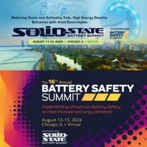 Solid State Battery Summit and Battery Safety Summit Flyers