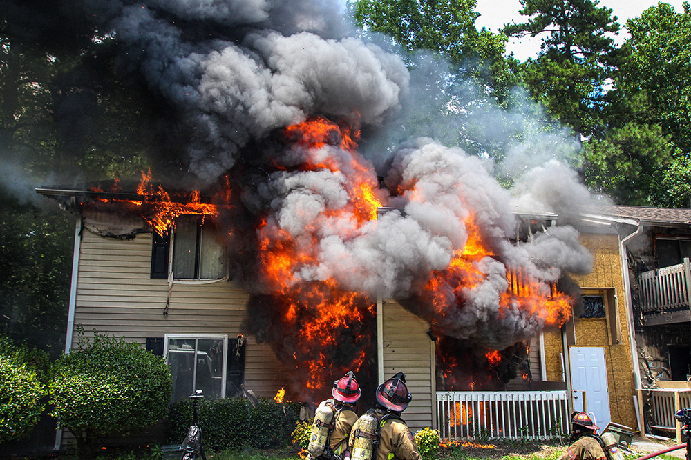 fsri burning building century of storytelling IMG 9350 - UL Research Institutes
