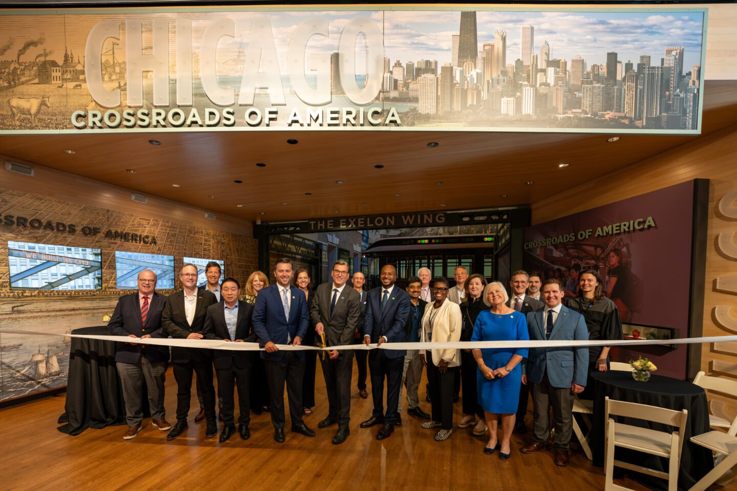 Guests gathered at the Chicago History Museum on Aug. 25, 2026, to celebrate the opening of an exhibit installation honoring the legacy of Underwriters Laboratories and the city the UL enterprise has called home for over 130 years.