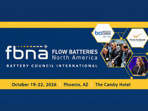 ULRI at Flow Batteries North America 2026 Conference flyer